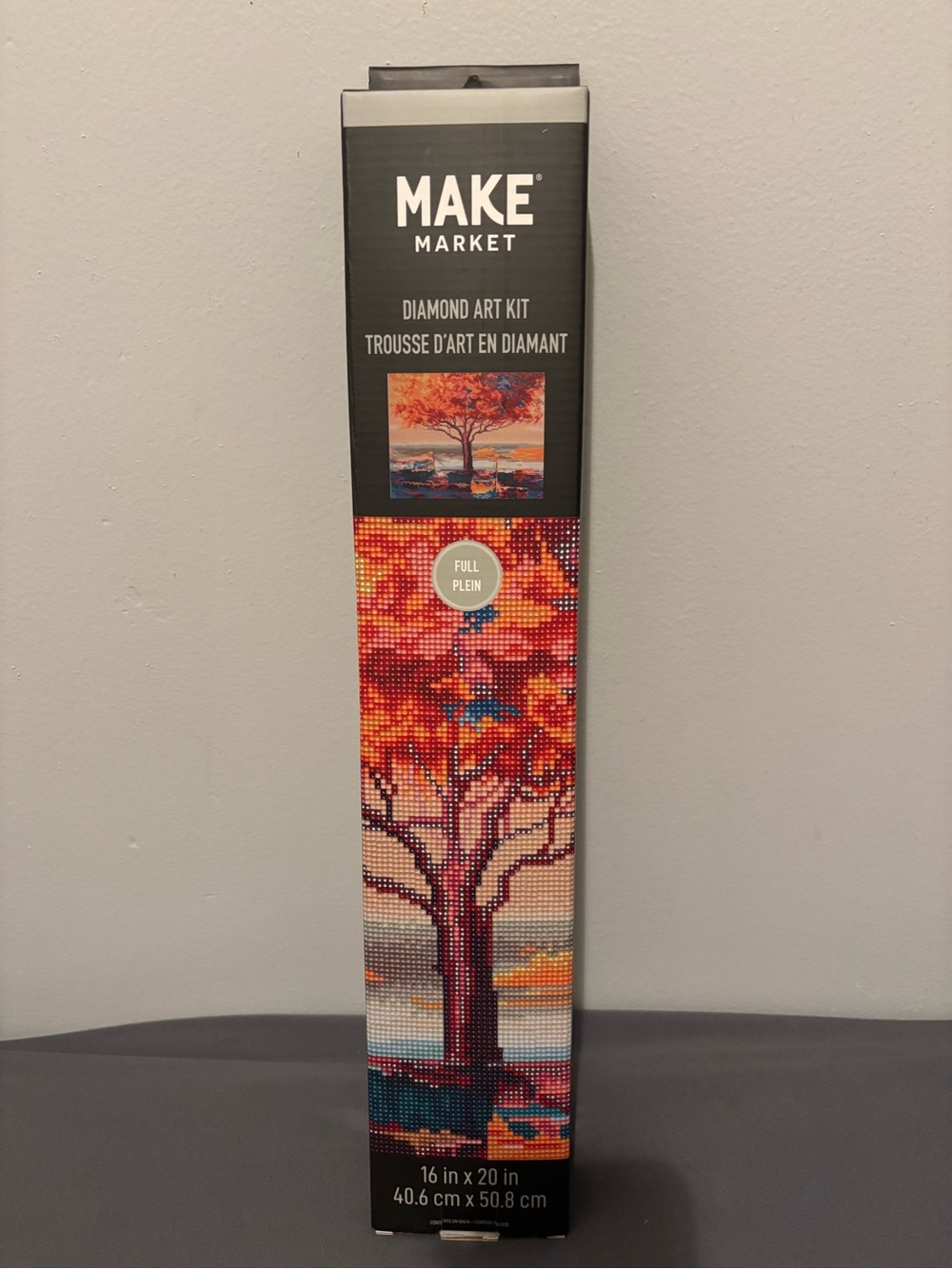 MAKE MARKET Orange Tree Diamond Art Kit
